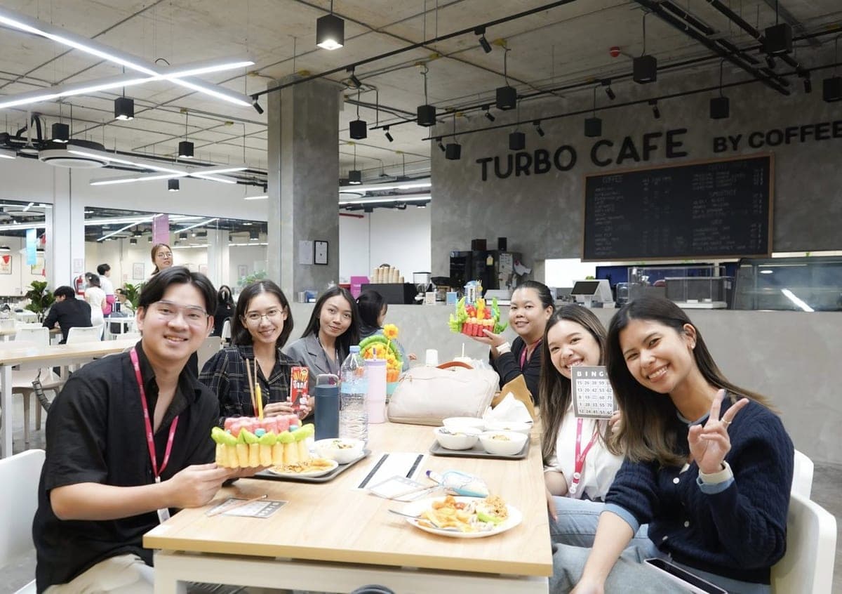 Turbo Café มุมพักผ่อนของพนักงาน